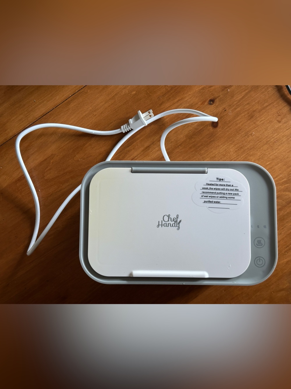 Chef Handy -  Baby wipes warmer - White